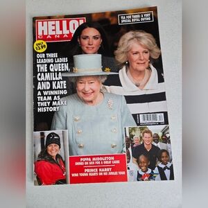 Hello Canada Magazine Queen Camilla & Kate